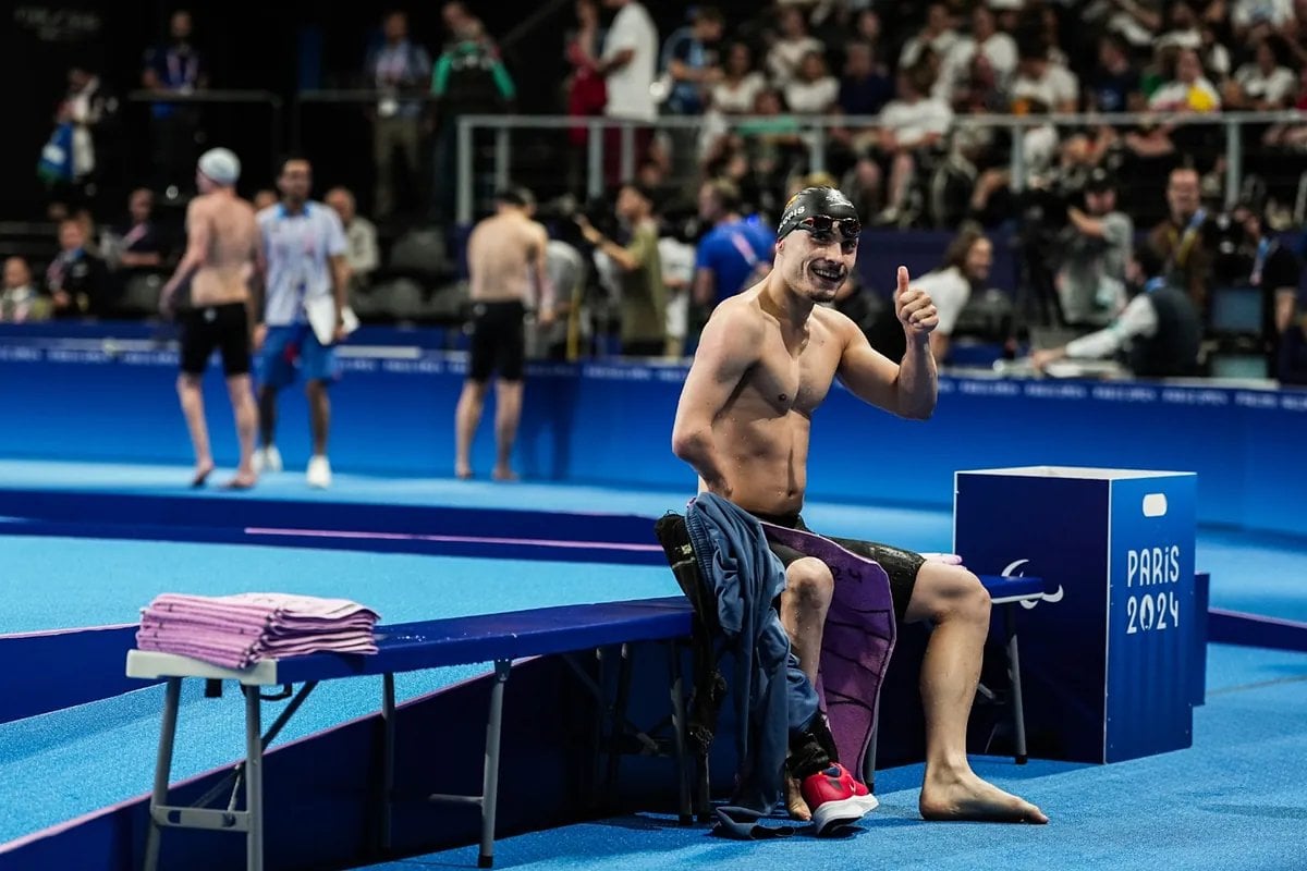 The son of our GK coach Luis Llopis, Iñigo, has won a gold medal in 100M backstroke at the Paralympic Games