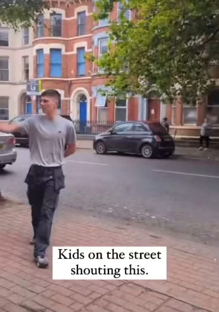 Well done to this brave woman for calling these unhinged c*nts out 👏