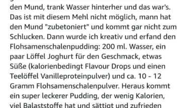 Wenn man zum ersten Mal Flohsamen (psyllium) kauft