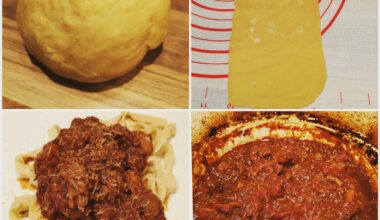beef ragu homemade
