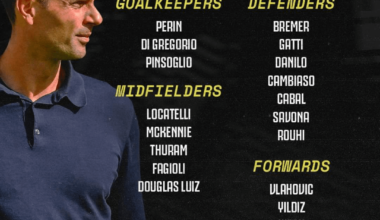 Squad List vs. Como
