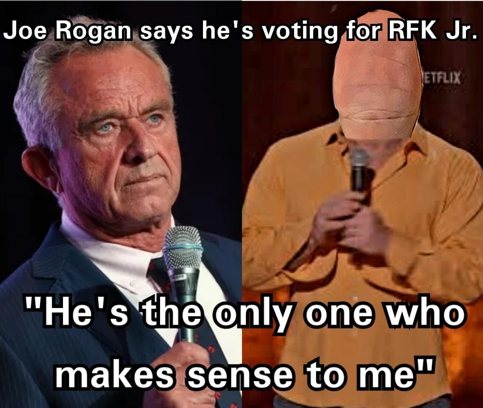 Are his takes on politics the only thing worse than his stand up? I'm just asking questions.