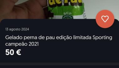 Amigos Sportinguistas, vai um geladinho?