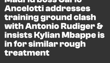 Rudiger giving welcome to Endrick and the media exaggerates that