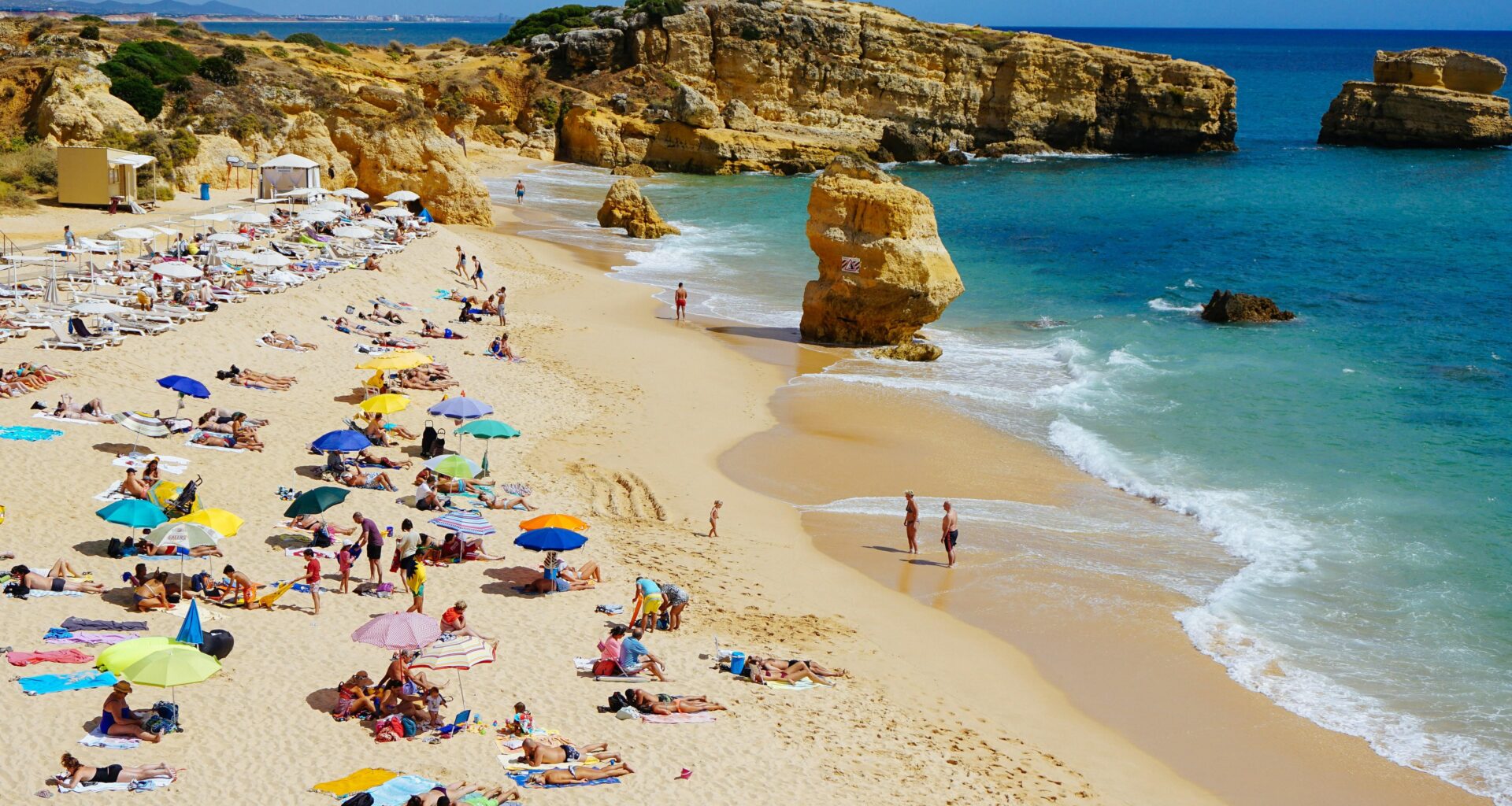Praia de São Rafael, Albufeira, Portugal