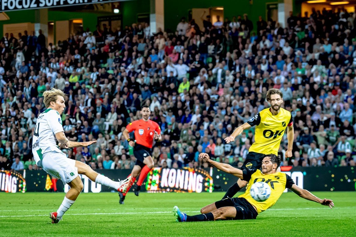 Heerlijke Eredivisie-rentree Groningen na dramatische start voor NAC: 4-1