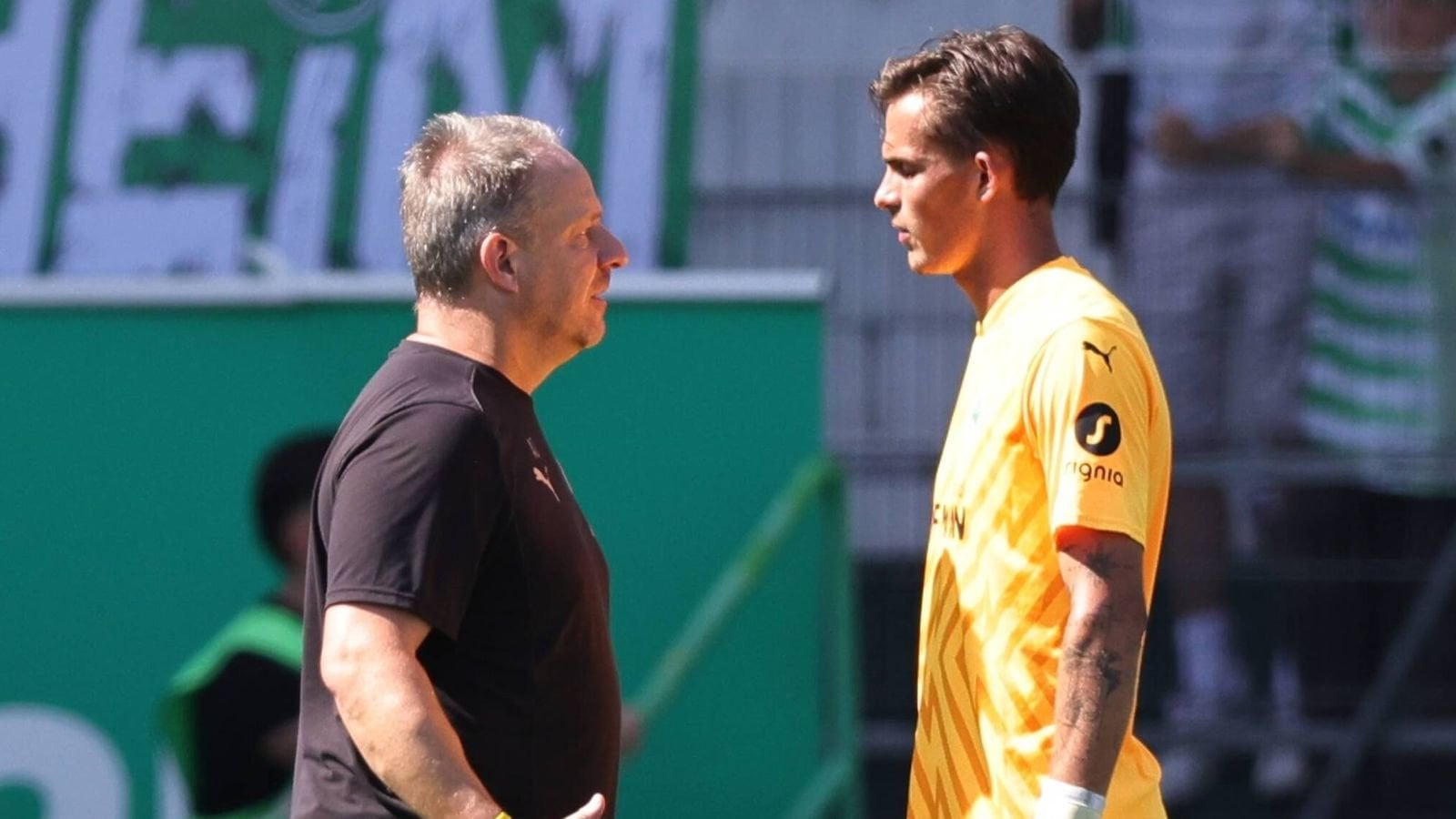 Noll-Berater Poschner reagiert auf Zorniger-Ausbruch: "Alles halb so wild. Eine berechtigte Kritik von Alex, mit viel Emotion dabei, was unmittelbar nach dem Spiel passieren kann. Nahuel hat einen Fehler gemacht und wird daraus definitiv lernen. Er ist kein Weichei und kann damit sehr gut umgehen."