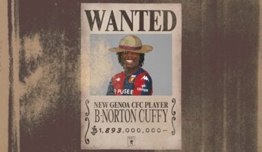 Genoa sign full-back Brooke Norton-Cuffy from Arsenal in a deal reported to be worth €2m plus another €2m in performance-related add-ons