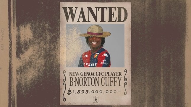 Genoa sign full-back Brooke Norton-Cuffy from Arsenal in a deal reported to be worth €2m plus another €2m in performance-related add-ons