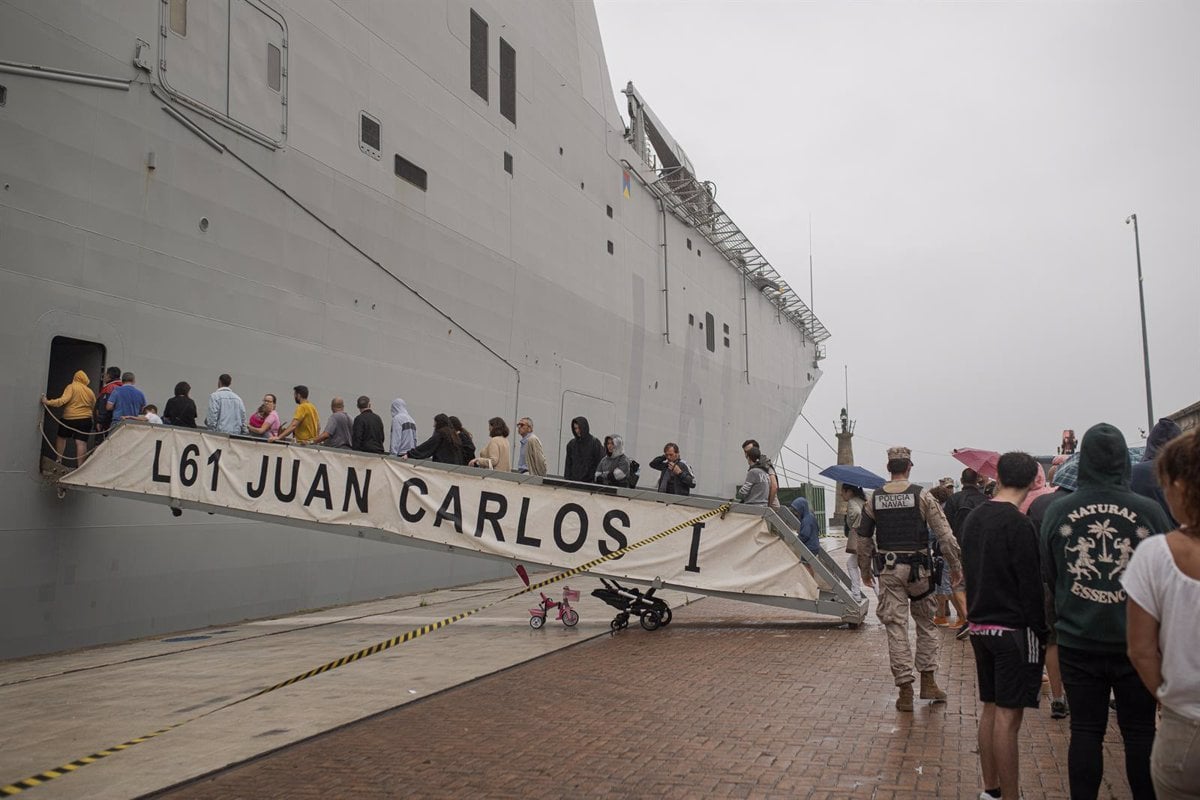 Sumar quiere defensa aclare si buque Juan Carlos I tiene mision cerca de Iran.
