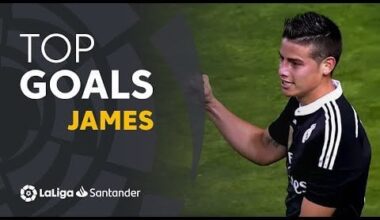 James Rodríguez top 25 La Liga goals for Real Madrid
