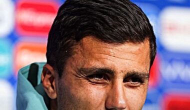 Rodri 1 match Ban in UEFA Competitions for his Gibraltar comments.