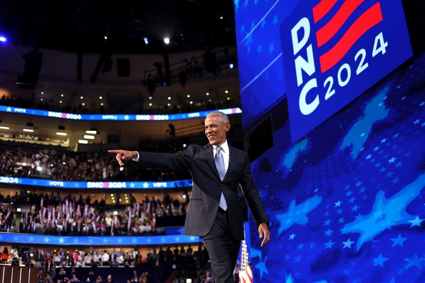 Obama Bashes Trump’s ‘Weird Obsession With Crowd Sizes’ In Viral DNC Speech Moment