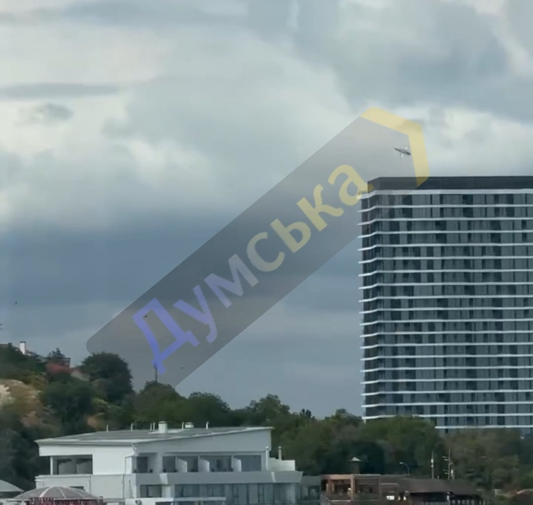 Reported as an F-16 flight over Odesa