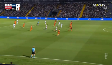 Golo de calcanhar de Gustavo Sá (Famalicão) vs Boavista