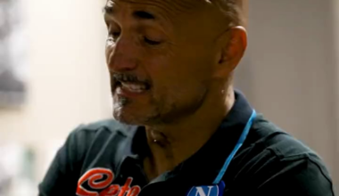 Luciano Spalletti's jersey collection