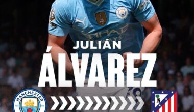 [Diario Ole] OLÉ EXCLUSIVE: JULIÁN ÁLVAREZ, NEW PLAYER FOR ATLÉTICO DE MADRID! La Araña leaves Manchester City and becomes a new reinforcement of Cholo Simeone's team in exchange for 80,000,000 euros