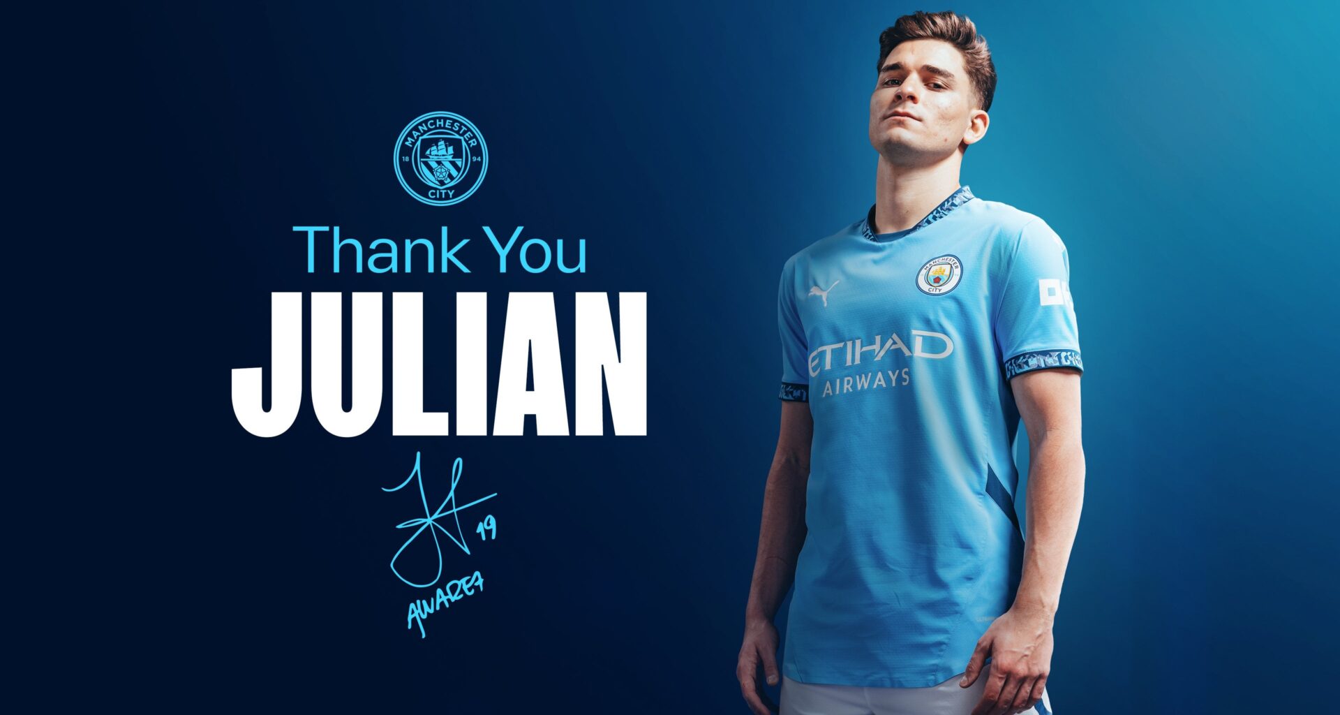 [Official] Julian Alvarez to leave City