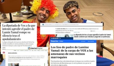 La prensa ultraderechista se vuelca con Vox tras el apuñalamiento del padre de Lamine Yamal