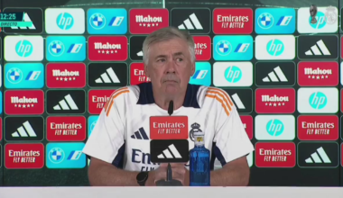 Ancelotti: “Bellingham has taken a hit. They are evaluating him.”