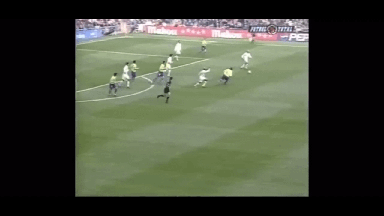 Fernando Morientes 5 goals against Las Palmas [Feb 10, 2002]