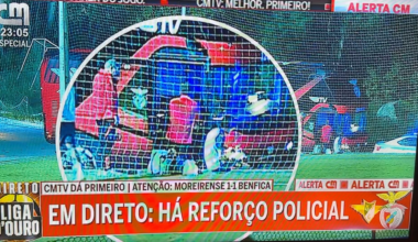 Só na CMTV: Álvaro Carreras a fumar