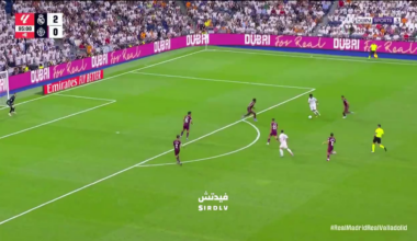 Endrick scores his first goal for real Madrid