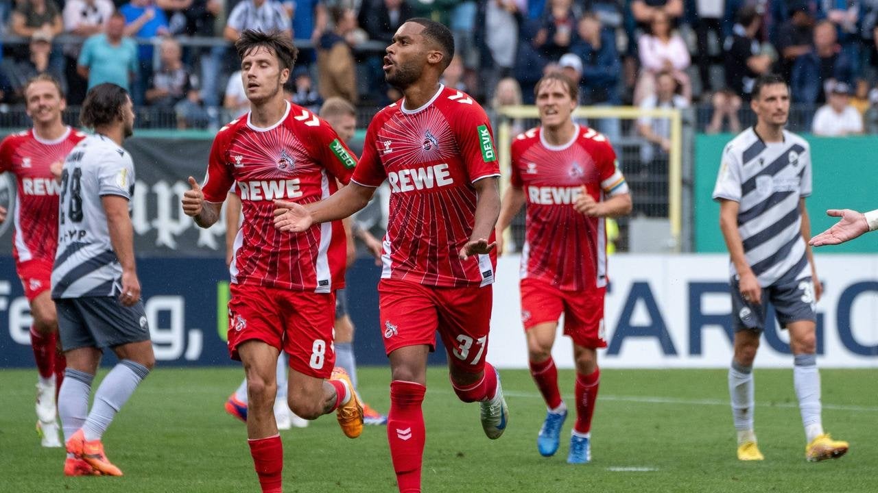 DFB-Pokal: Köln kämpft sich in Sandhausen weiter