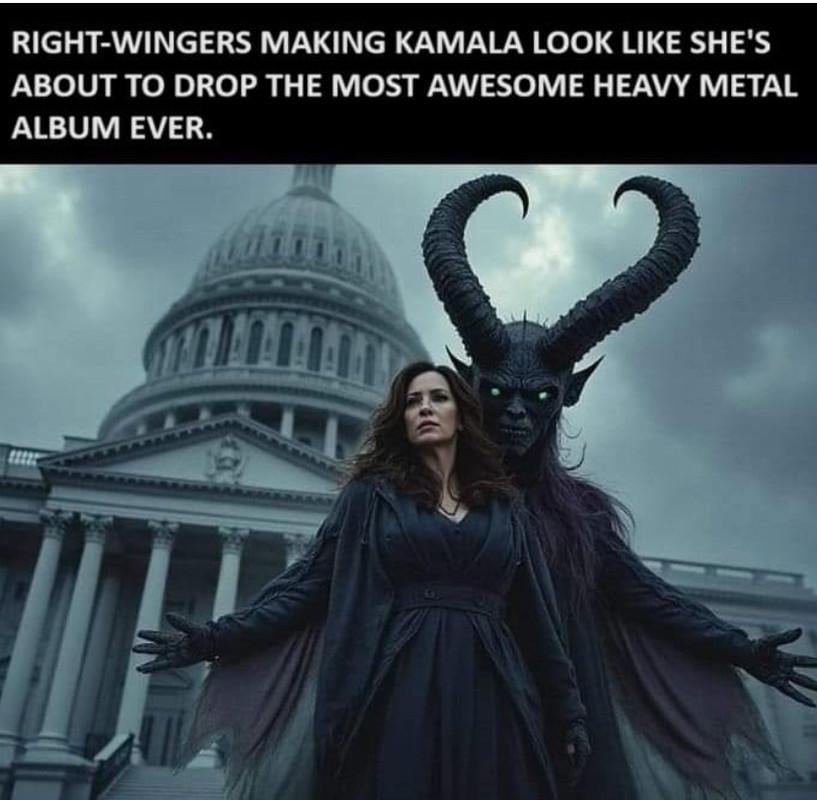 MAGA accidentally makes VP Harris look even cooler with their last AI-generated attempt to smear her