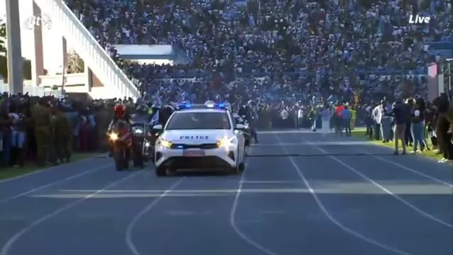 Over 30,000 people out in Botswana's 🇧🇼 biggest stadium to welcome Letsile Tebogo!🤯

This is what the country's first Olympic GOLD means to them.

They got a second public holiday in a week as well for this.