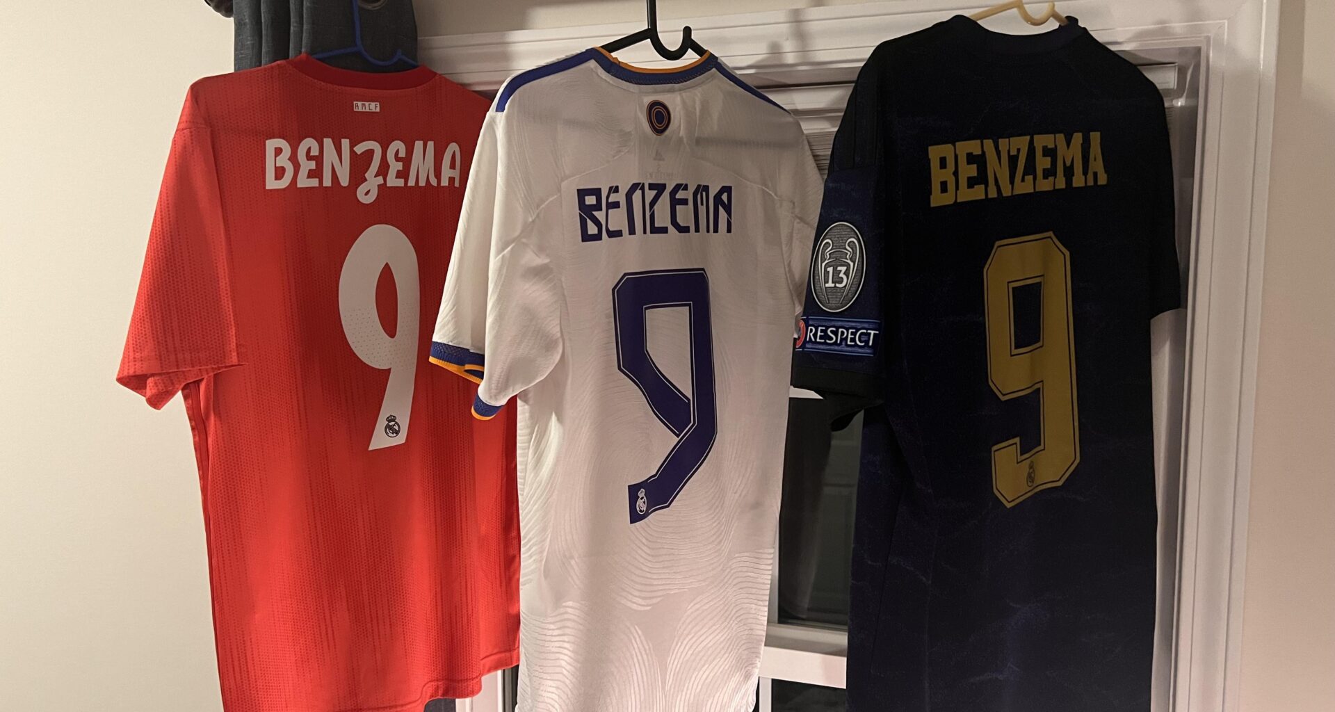 Benzema shirt collection