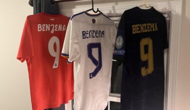 Benzema shirt collection