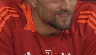 Ajax goalkeeper Remko Pasveer answers a question about whether he asked a ballboy which side to dive to during the penalty shootout against Panathinaikos: "Yes."