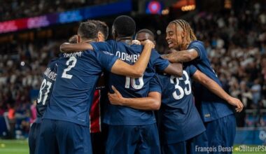 Match : PSG/Montpellier (6-0), individual performances (translation in comments).