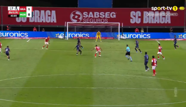 Golaço de Gabri Martínez (Braga) vs Moreirense