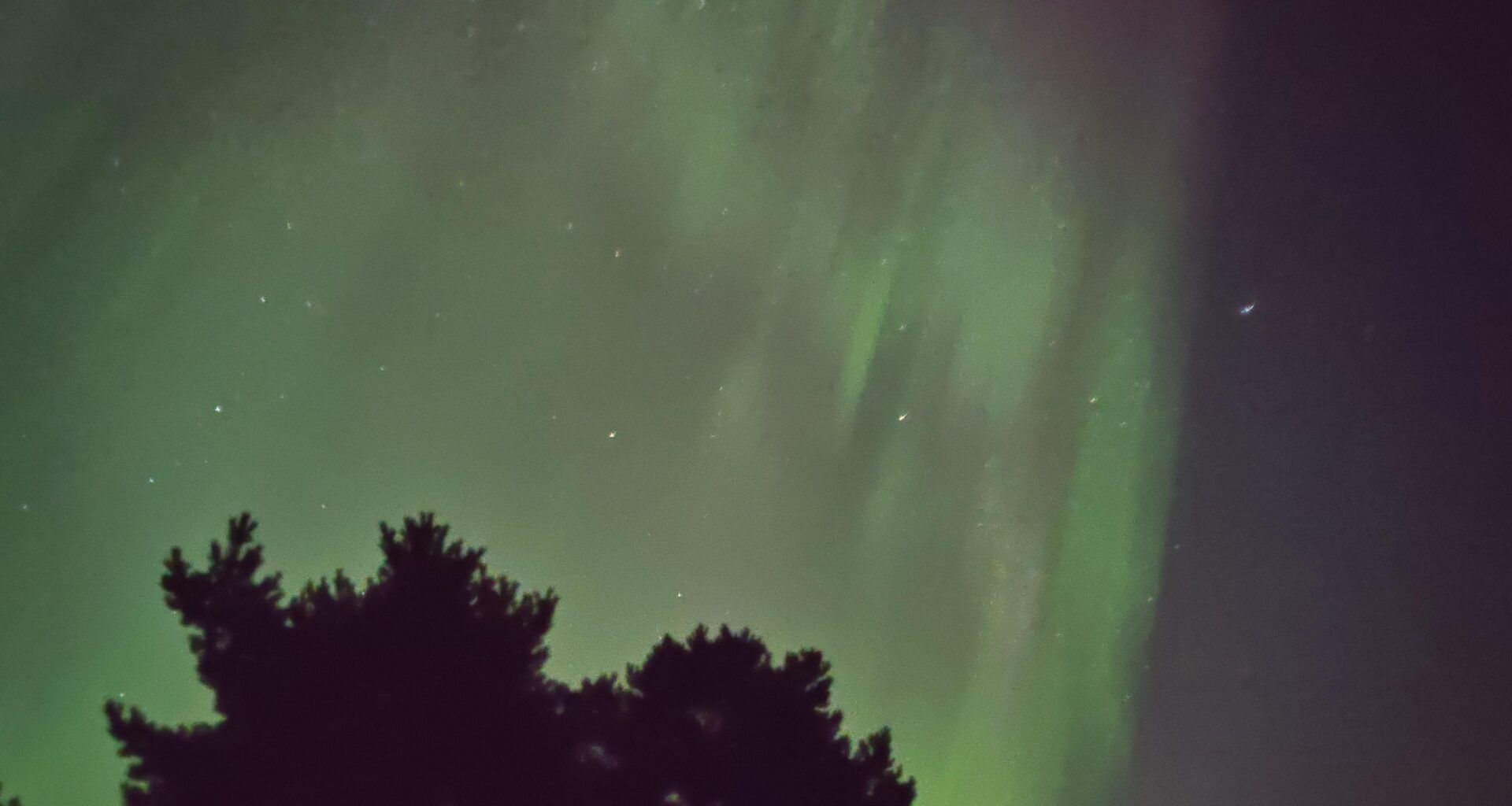 Aurora's out again tonight