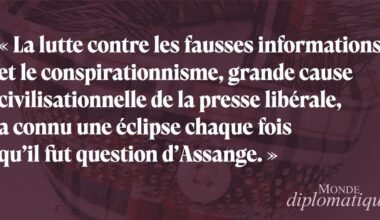 Les médias contre Julian Assange, par Laurent Dauré (Le Monde diplomatique, août 2024)