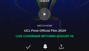 It's on...