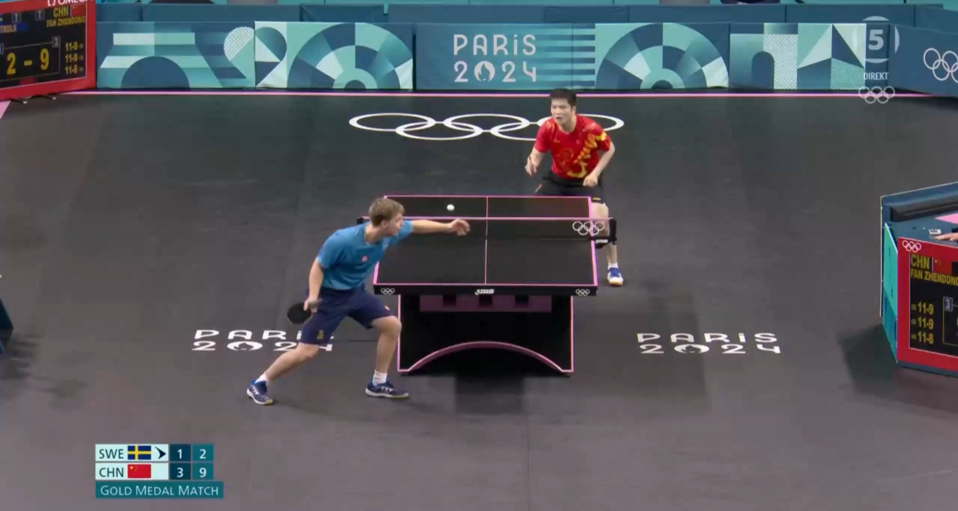 Vad vi kommer minnas från OS-finalen i pingis 2024