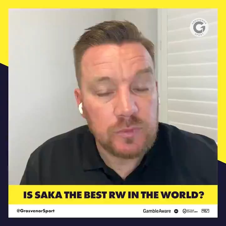 Jamie O’Hara: "Bukayo Saka is a top 5 winger in the world, he's definitely up there. You can’t get away with that fact. He's in the same league as the likes of Vinicius Jr & Rodrygo. In fact, Saka would get into Real Madrid’s starting XI if he was there. Saka would play over Rodrygo."