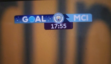 New goal animation for Man City