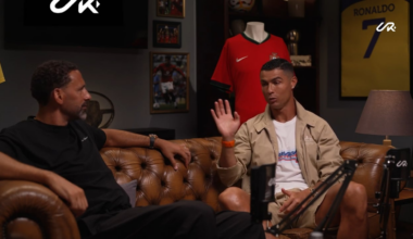 Cristiano Ronaldo: "I'm 1 goal away from reaching my 900th career goal. After that, I want to reach my 1000th career goal. There will be one difference: All of my goals have videos, so I can prove that. If you [Rio Ferdinand] want more goals, I can bring from my training too."