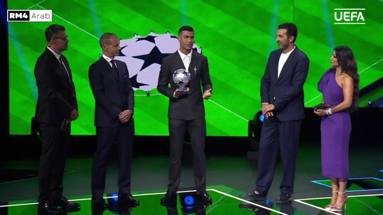 Cristiano Ronaldo talking about Real Madrid after awarded as the ALL-TIME TOP goalscorer in UEFA Champions League history.