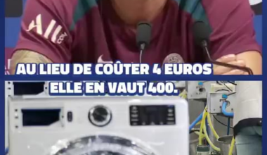 Lucho on the mercato: "When PSG wants to buy a washing machine, instead of costing 4€, it will cost 400€ but the machine must work as if it was worth 400€ when in reality it's still worth 4€. As simple as that."