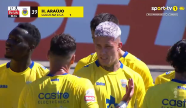 Golo de Henrique Araújo (Arouca) vs Nacional (1-0)