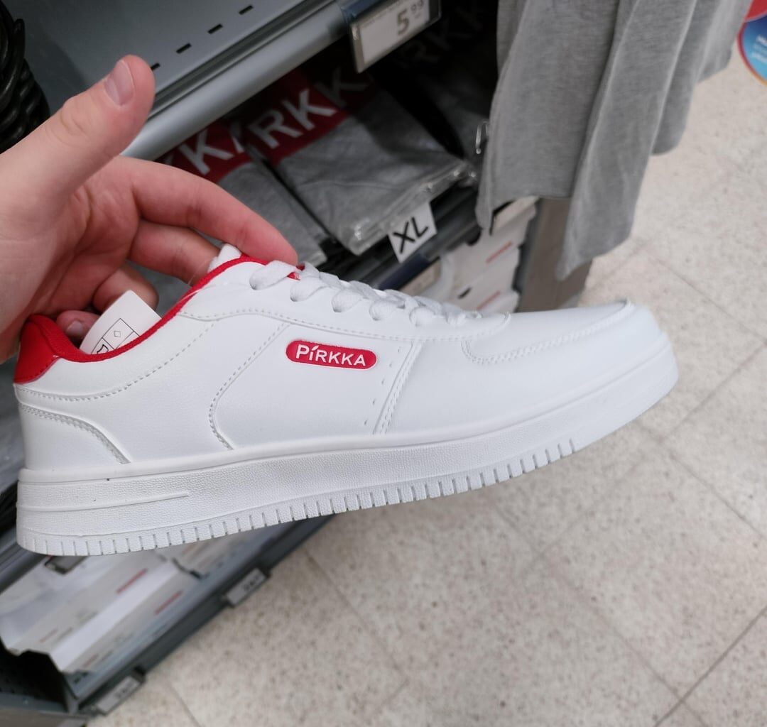 On todays Episode of "just Finnish things"; (pt 2) The drippy Pirkka sneakers