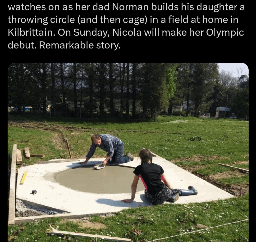 Great performance by the 20 year old and a wonderfully wholesome image.