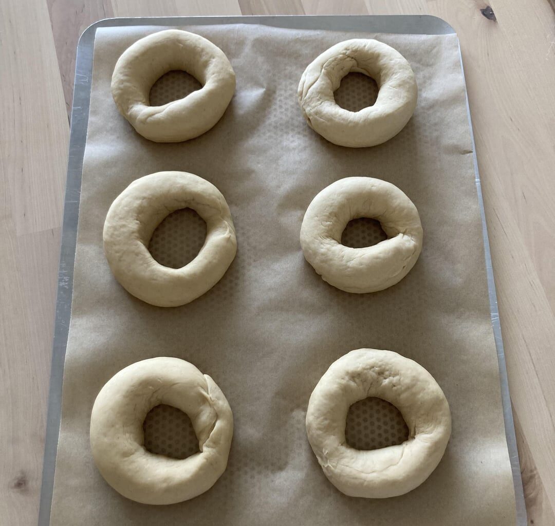 Mes premiers bagels 😍