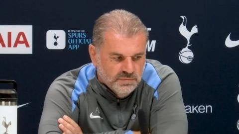 Ange Postecoglou on Solanke's ankle injury: "Think of the poor old manager mate. Forget the player, what about me? I have just lost my key striker a week and a half after buying him. I need an arm around me!"