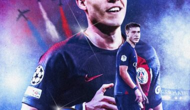 Manuel Ugarte says goodbye to Paris-Saint Germain